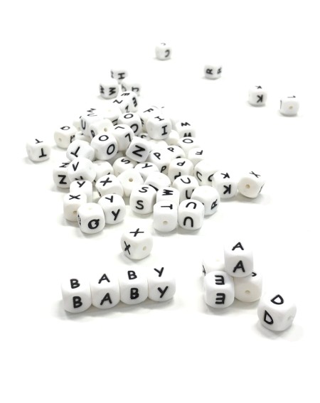 KIT Silicone alphabet letters 12mm 2