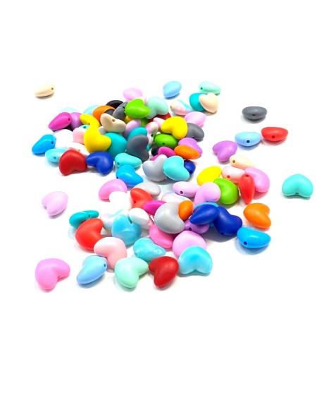 KIT 10 PZ BIG HEART MIX COLOR