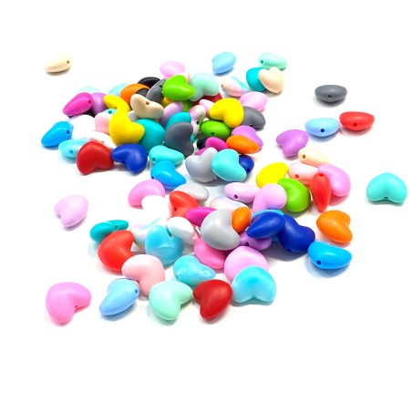 KIT 10 PZ BIG HEART MIX COLOR