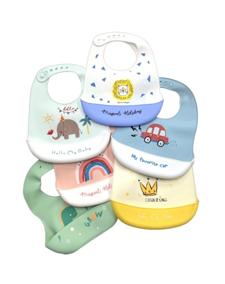 Bib in silicone