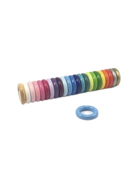 Ring aus HOLZ 36/8mm Mini. Ohne Loch