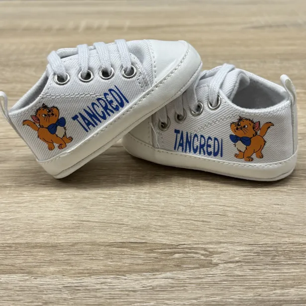 PERSONALIZZA Scarpe da ginnastica neonato IMMAGINE A COLORI