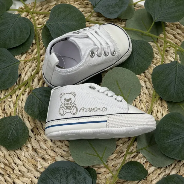 PERSONALIZAR Zapatillas recién nacido LASER