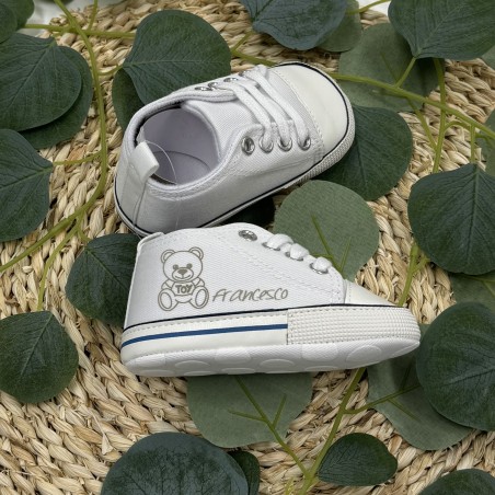 PERSONNALISER Baskets nouveau-né LASER