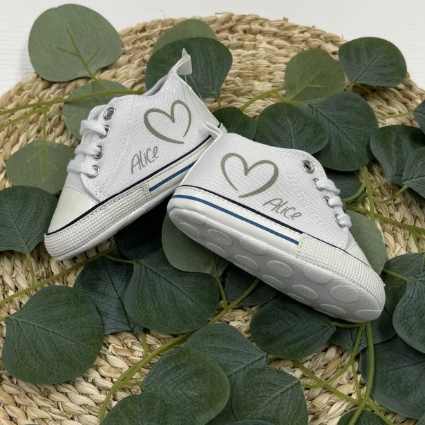 PERSONALIZAR Zapatillas recién nacido LASER