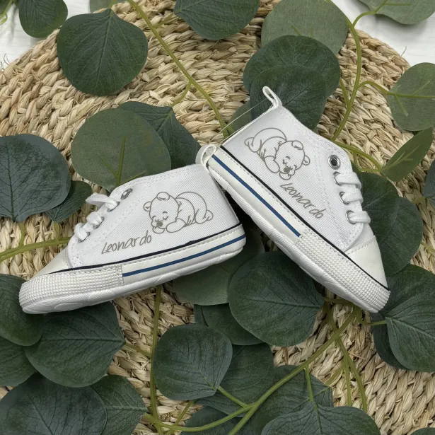 PERSONALIZAR Zapatillas recién nacido LASER