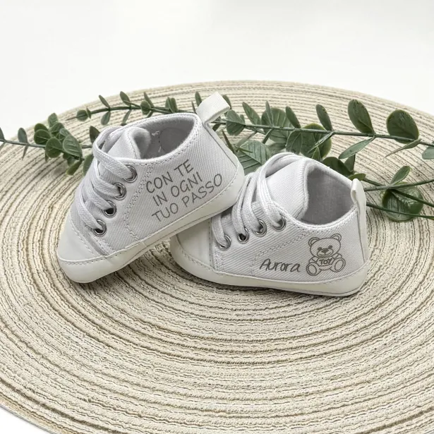 PERSONALIZAR Zapatillas recién nacido LASER