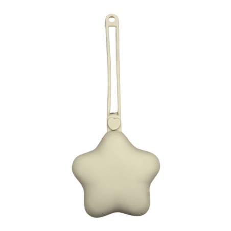 PERSONALIZE Estojo Para Corrente de Chupeta Estrela com LASER-IMPRESSÃO