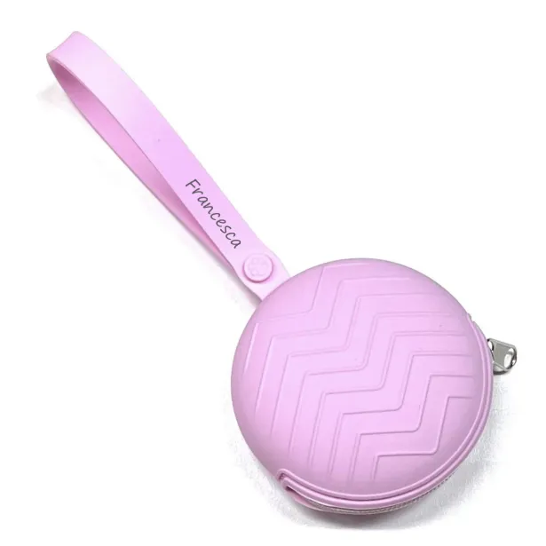 CUSTOMIZE Pacifier Chain Case Round