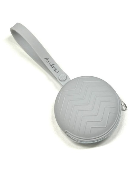 PERSONALIZE Estojo Para Corrente de Chupeta Redondo 2