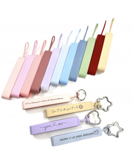 PORTE-CLÉS EN SILICONE À PERSONNALISER 2 FACES