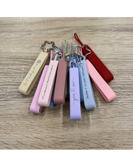 SILICONE KEYCHAIN ​​TO CUSTOMIZE 2-SIDED 2