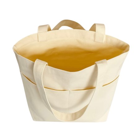 TOTE BAG 2 POCKET CUSTOMIZABLE