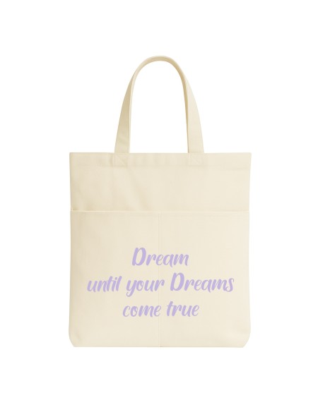 TOTETASCHE MIT 2 TASCHEN PERSONALISIERBARE