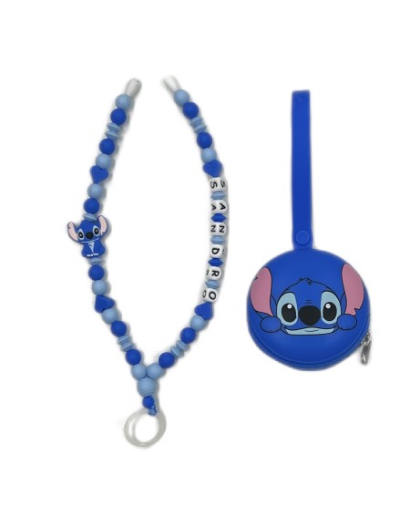 Babyjart Dummy Nicklace with name, in silicone, hook / adapter pacifier mam 2