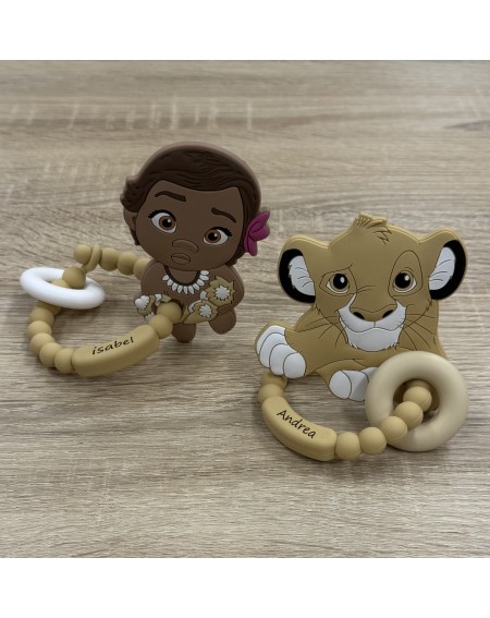 Teething Ring Customized Natural
