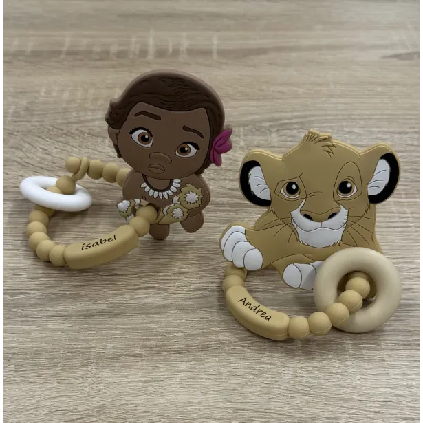 Anel de dentição personalizado Natural