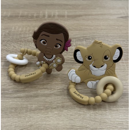 Teething Ring Customized Natural