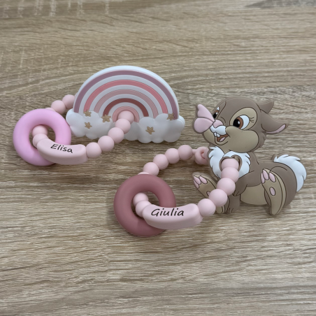 Teething Ring Customized Talcum Powder