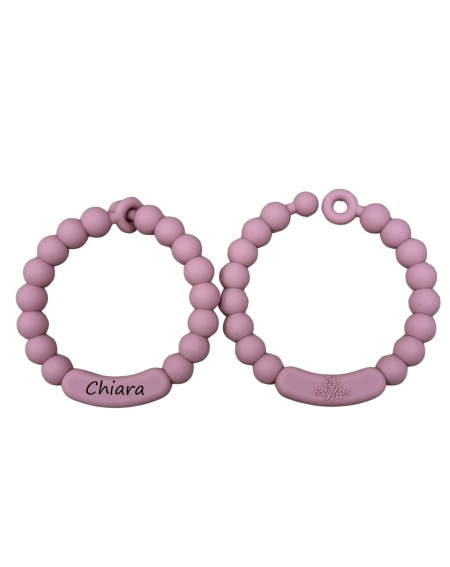 Teething Ring Customized Blush 2