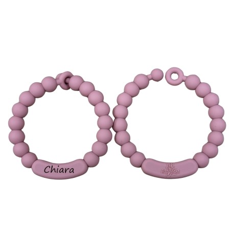 Anillo de dentición personalizado Blush