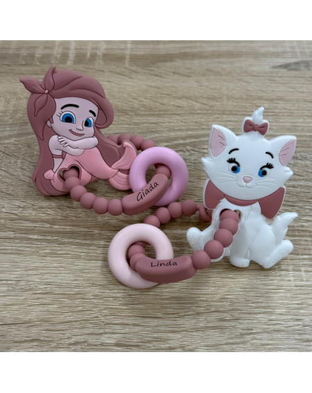 Anneau de dentition personnalisé Blush