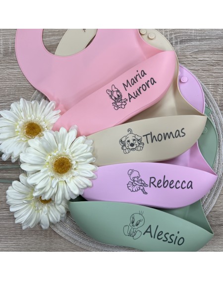 CUSTOMIZE Silicone Bib 2