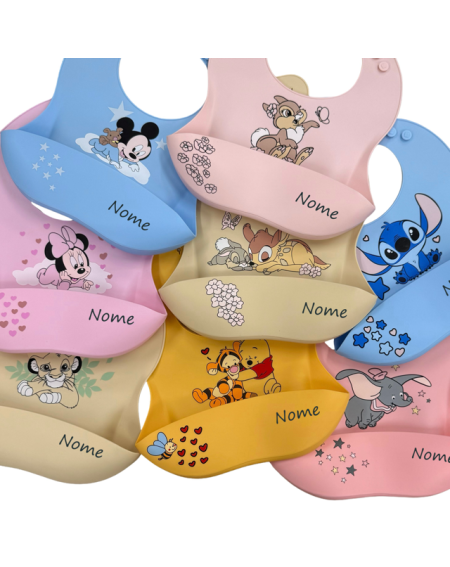 PERSONALIZZA Bavaglino in silicone