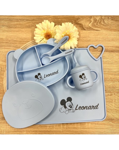 Set de table en silicone avec Cœur 2