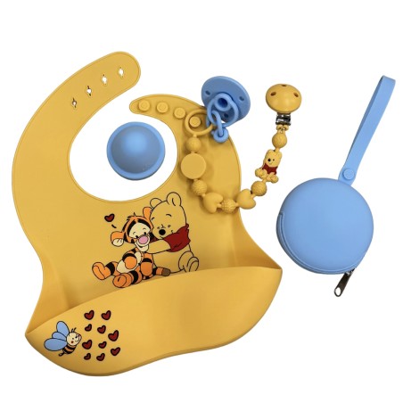 Catenella portaciuccio BUBBLE CHARM WINNIE con nome